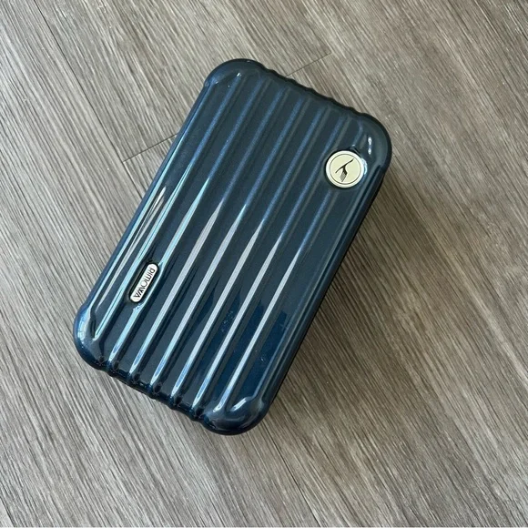 Rimowa Luggage Amenity Kit Case Toiletries Travel Blue Zip Pouch One Size - Picture 3 of 10